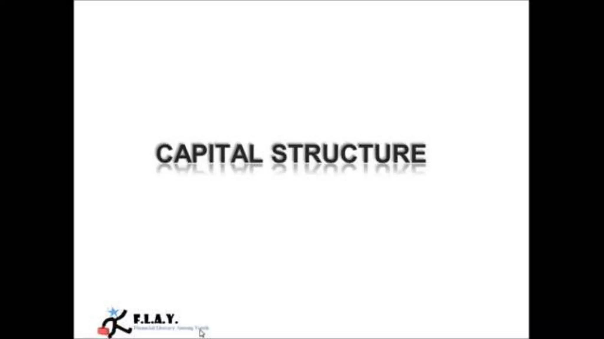 Capital structure