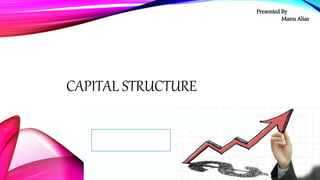 CAPITAL STRUCTURE
Presented By
Manu Alias
 