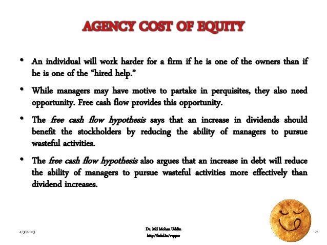 Capital Structure Limits To The Use Of Debt