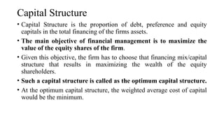 Finance Capital Structure Students.pptx
