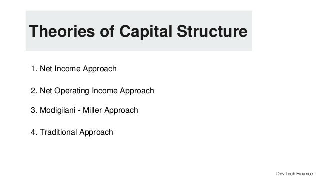capital-structure-theories