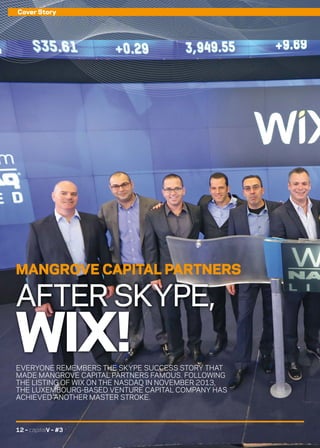 Capital V #3 After Skype, Wix! A Nasdaq IPO Success 