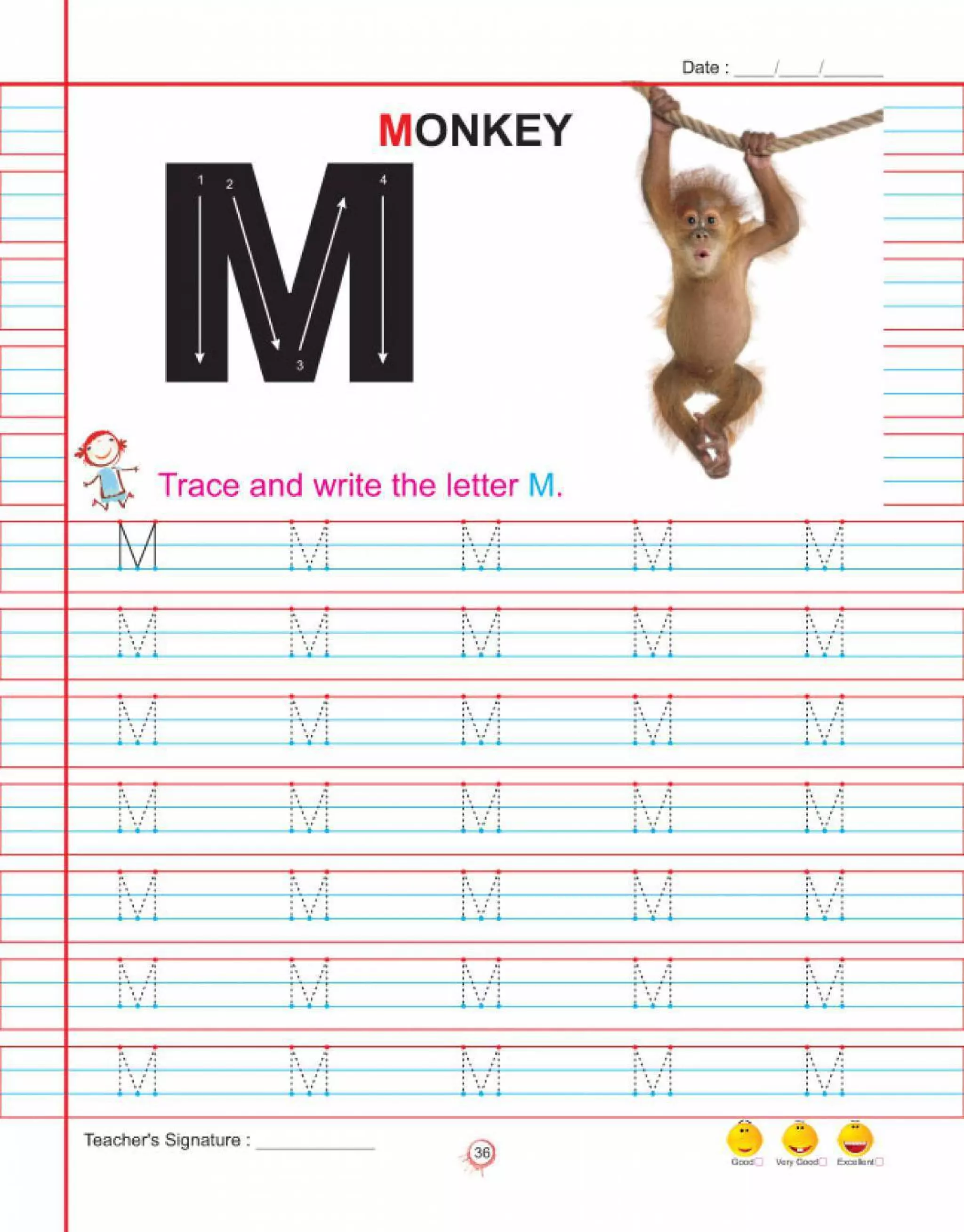 Capital writing Class - Nursery | PDF