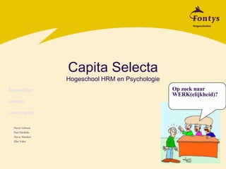 Capita Selecta 2009