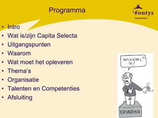 Capita Selecta 2009