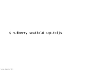 $ mulberry scaffold capitoljs




Sunday, September 18, 11
 