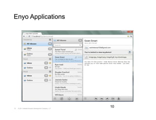 Enyo Applications




10   © 2011 Hewlett-Packard Development Company, L.P.
                                                        10
 
