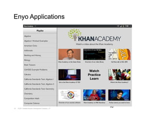 Enyo Applications




16   © 2011 Hewlett-Packard Development Company, L.P.
                                                        16
 