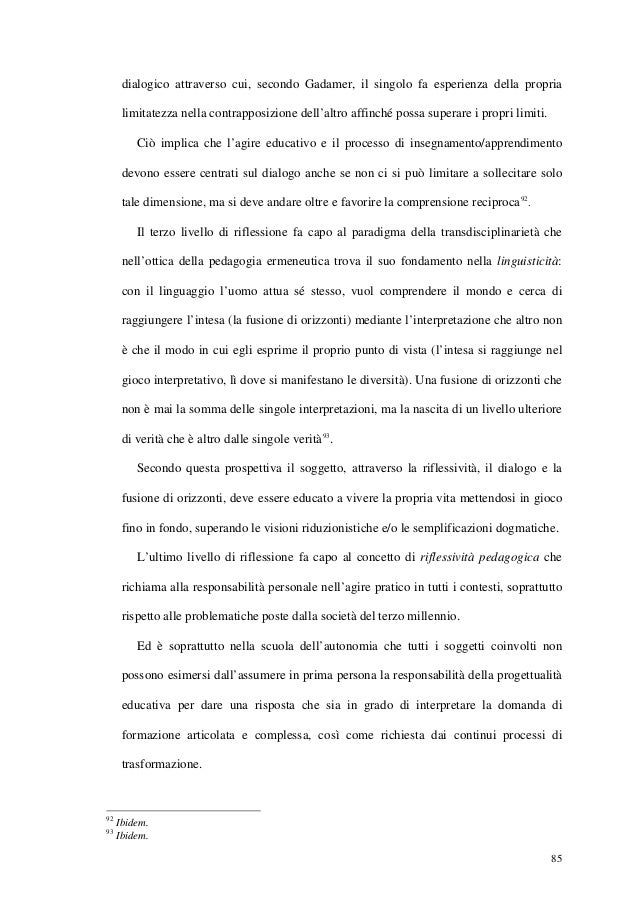 Capitolo 2 La Scuola Italiana Il Passaggio Dal Modello