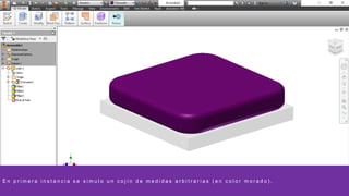 E n p r i m e r a i n s t a n c i a s e s i m u l o u n c o j í n d e m e d i d a s a r b i t r a r i a s ( e n c o l o r m o r a d o ) .
 