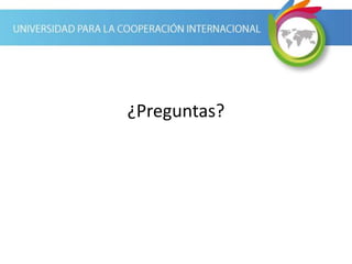 ¿Preguntas?
 