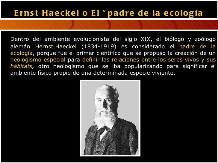 Capitulo. i historia e Introduccion a la Ecologia