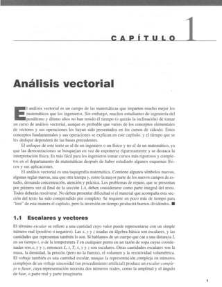 Capitulo 01   análisis vectorial