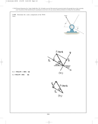 Solucionario del libro Estática Hibbeler capitulo Nº 02