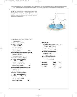 Solucionario del libro Estática Hibbeler capitulo Nº 02