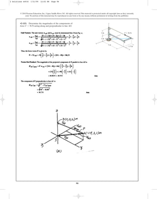 Solucionario del libro Estática Hibbeler capitulo Nº 02