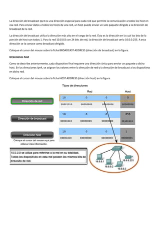 Direccionamiento de red IPv4 | PDF