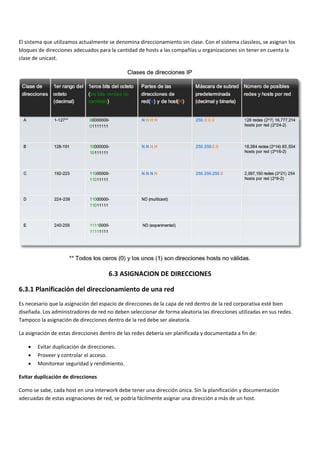 Direccionamiento de red IPv4 | PDF