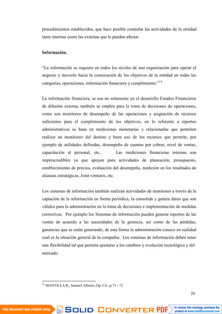 control interno | PDF
