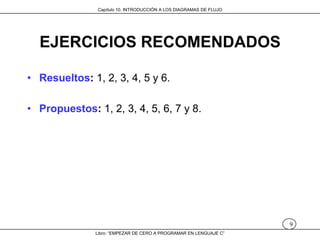 Capitulo 10 Introduccion a los diagramas de flujo