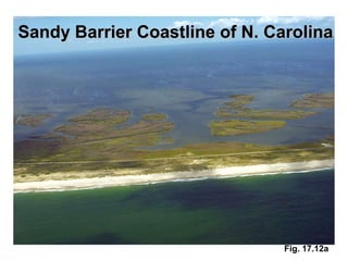 Sandy Barrier Coastline of N. Carolina




                                Fig. 17.12a
 