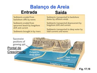 Balanço de Areia
        Entrada         Saída




Pontal de
Crescimento




                                 Fig. 17.18
 