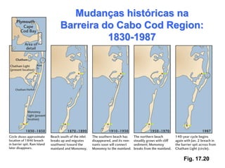 Mudanças históricas na
Barreira do Cabo Cod Region:
          1830-1987




                        Fig. 17.20
 