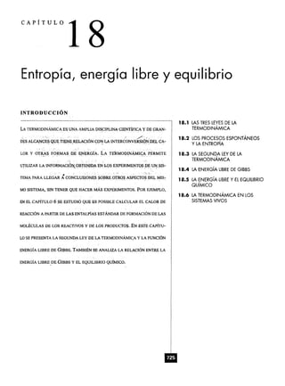 Capitulo 18 entropia,energia libre y equilibrio (1)
