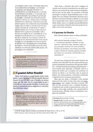 Capitulo 1 Descobrindo filosofia