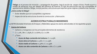 Structural Acro capitulo 1 de estudio de acro estructural | PPTX