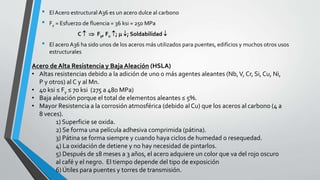 Structural Acro capitulo 1 de estudio de acro estructural | PPTX