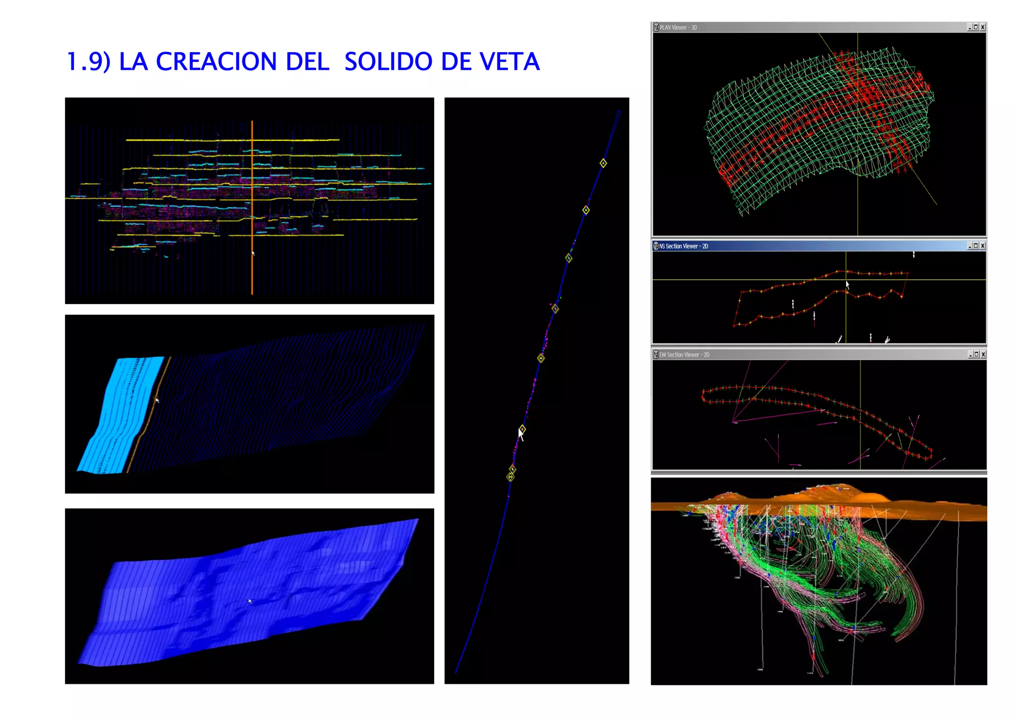 1.9) LA CREACION DEL SOLIDO DE VETA
 