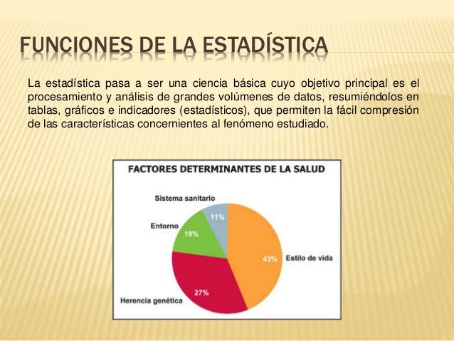 Introducción a la estadistica