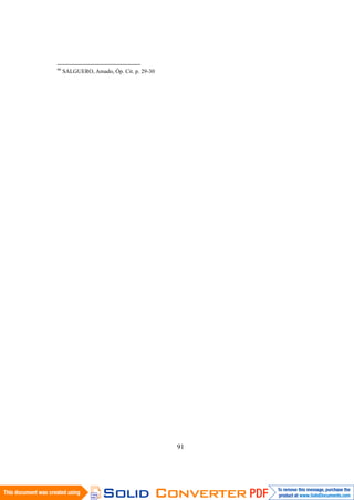 91
66
SALGUERO, Amado, Óp. Cit. p. 29-30
 