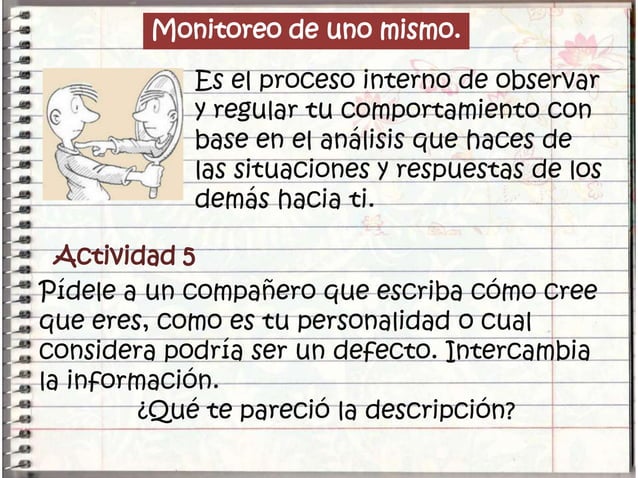 percepción de uno mismo y los demás | PPTX