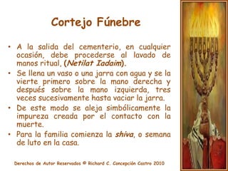 CementerioPoncio Pilatos adopto esta costumbre de lo escrito en la Torah (Deut.XXI,1-9).