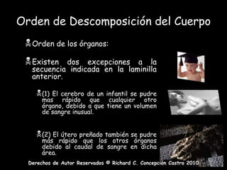 Maceración:  es la descomposición de un feto dentro del útero lo cual es mantenido encerrado en el saco amniótico.