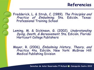 La aspiración de la cavidad debe ser completa.