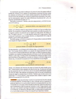 Capitulo 23 sears potencial electrico