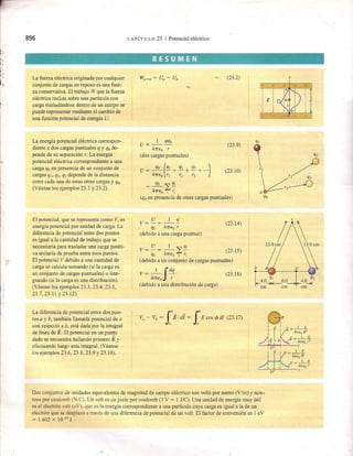 Capitulo 23 sears potencial electrico