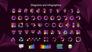 Diagrams and infographics
31
 