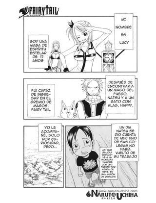 Fairy tail: Capitulo 3 (manga)