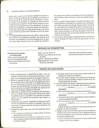 Capitulo 3 - Los elementos basicos de la Oferta y la Demanda | PDF