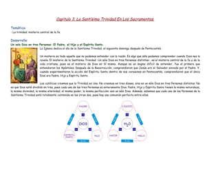 Capitulo 3. la santisima trinidad en los sacramentos.