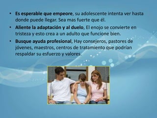 Siga conectado, en caso de enojo en contra suya, haga lo posible por seguir que su relación este conectada.