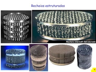 6
Recheios estruturados
 