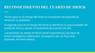 capitulo 3 ATLS tipos de shock y su manejo.pptx