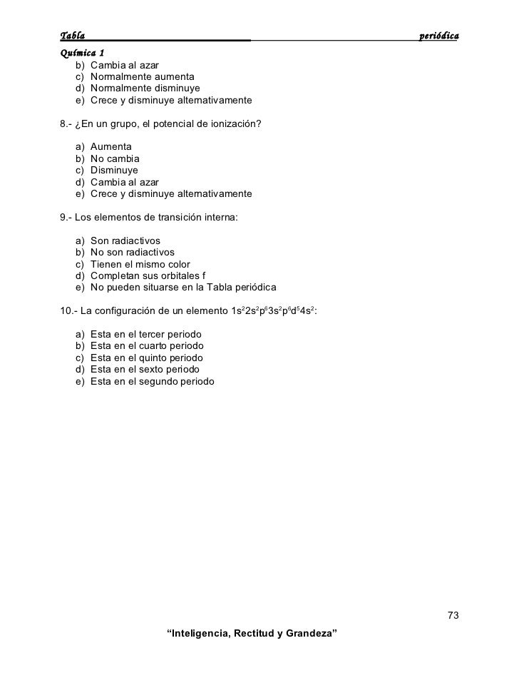 tabla peridica qumica 1 b cambia al azar c normalmente aumenta d normalmente disminuye e crece y disminuye alternativamente 8 en un grupo - Tabla Periodica Grupo 1 B tabla peridica qumica 1 b cambia al azar c normalmente aumenta d normalmente disminuye e crece y disminuye alternativamente 8 en un grupo - Tabla Periodica Grupo 1 B
