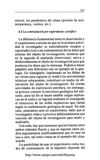 La Contrastación de la Hipótesis