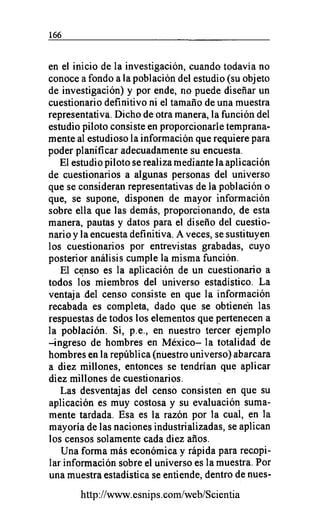 La Contrastación de la Hipótesis